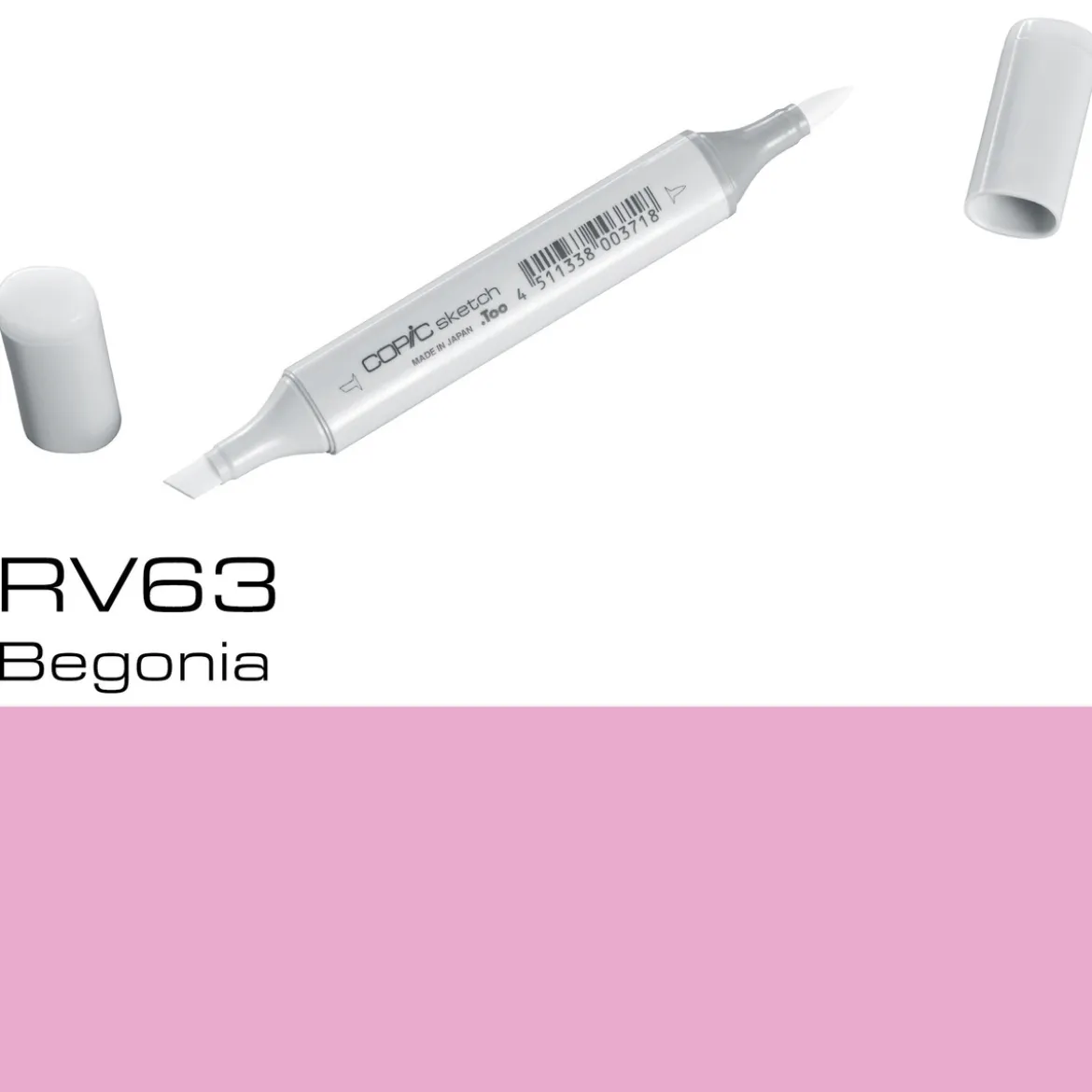 Copic Sketch RV63 Begonia