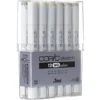 Copic Sketch Warm Grey Set 12