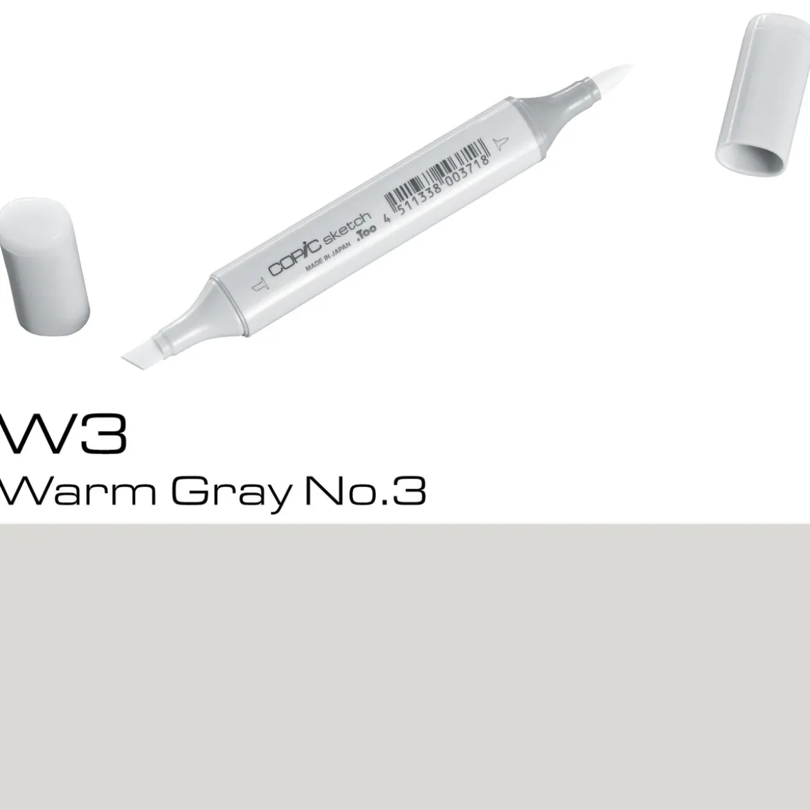 Copic Sketch W3 Warm Gray