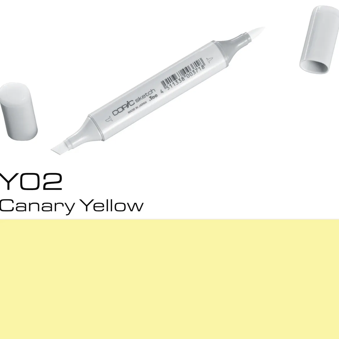 Copic Sketch Y02 Canary Yellow