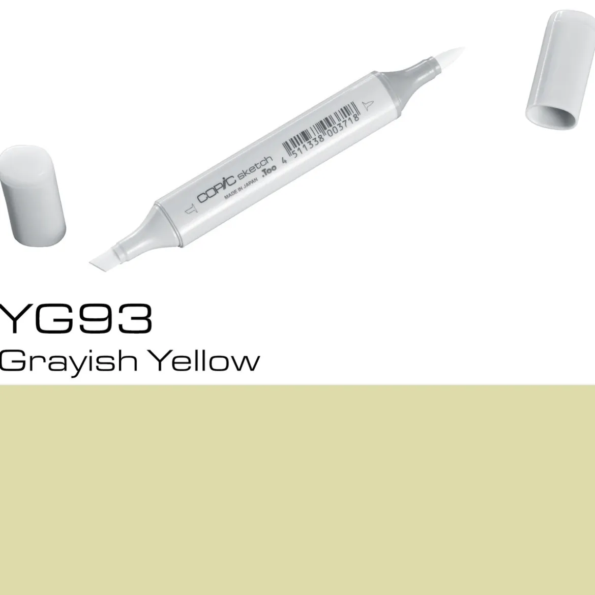 Copic Sketch YG93 Grayish Yell