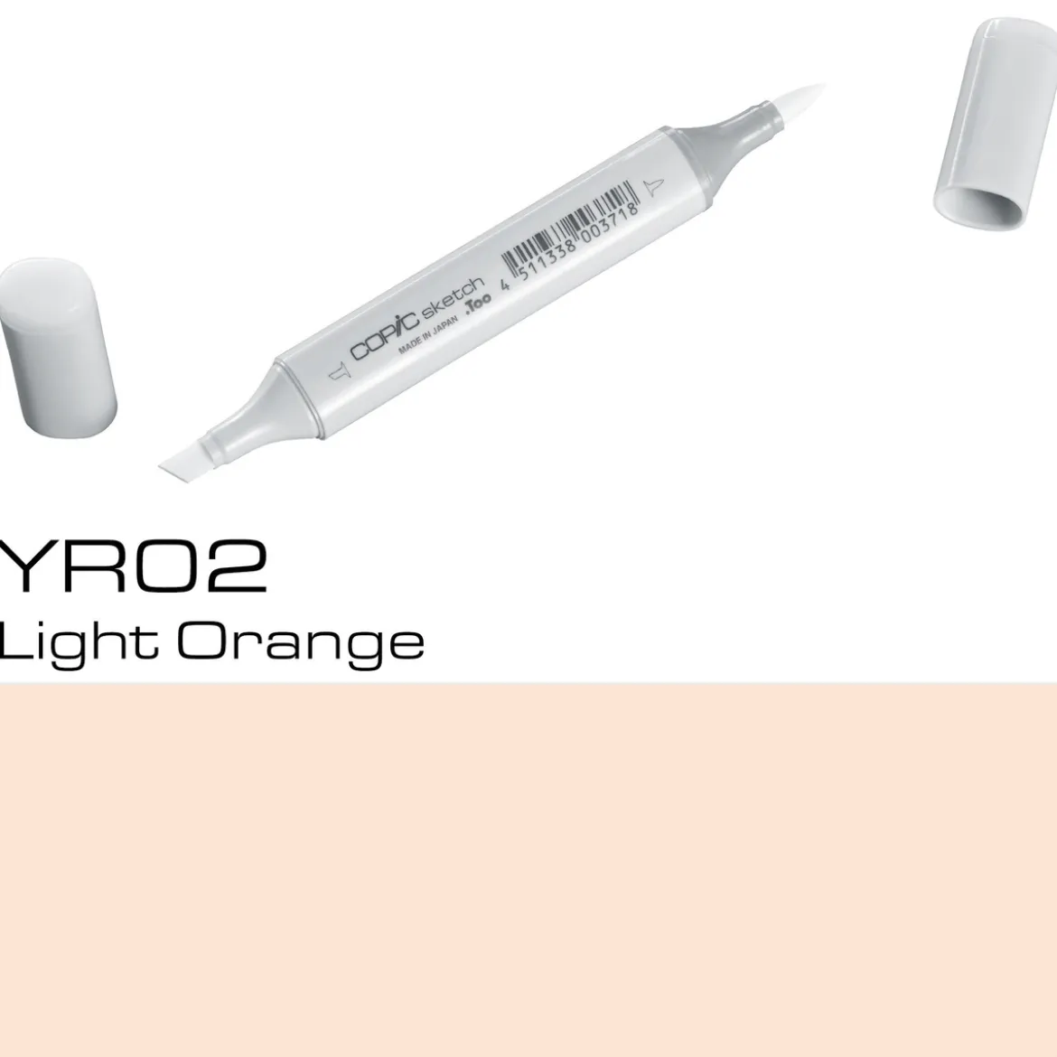 Copic Sketch YR02 Lgt Orange