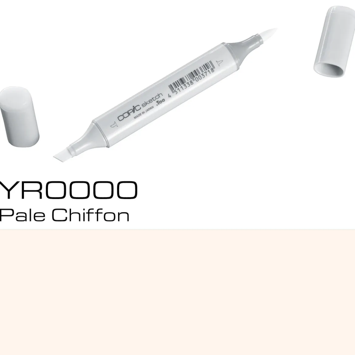 Copic Sketch YR0000 Pl Chiffon