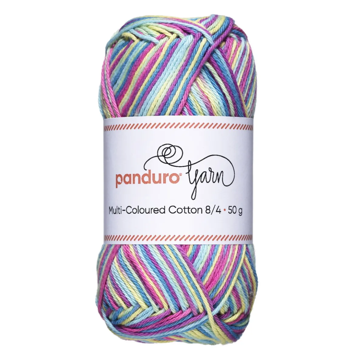 Cotton 8/4 50g Djärv pastell