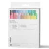 Cricut Pen Set 30 inkl. adapter – 0,4 mm pennor avsedda för papper, vinyl, klisterpapper etc.