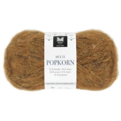 Dale Multi Popkorn från House of Yarn, 50 g lejongul – mångsidigt effektgarn