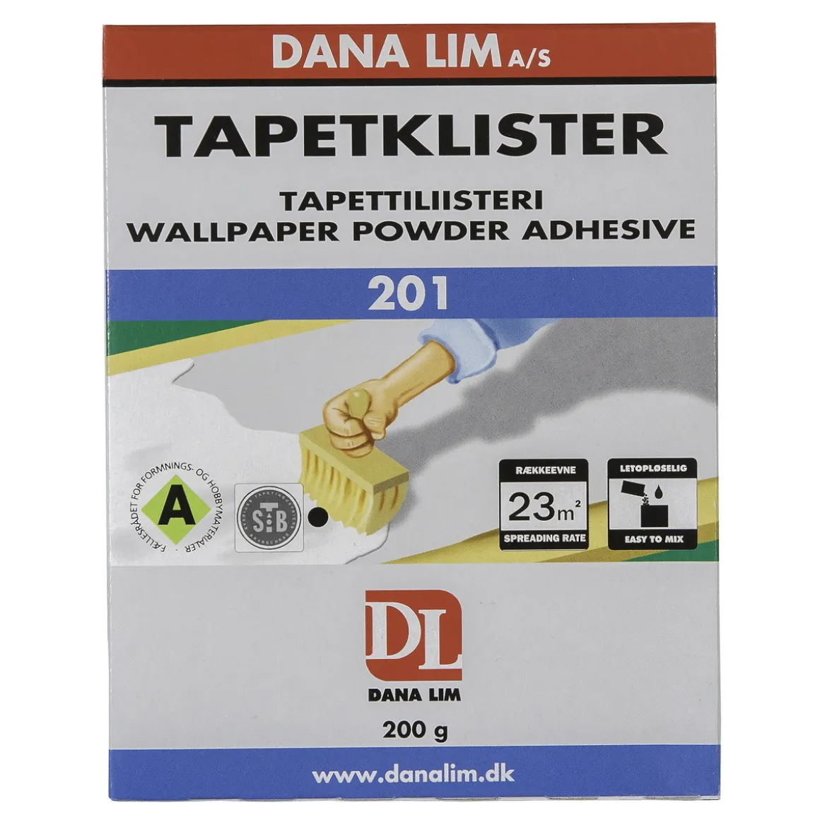 Dana tapetklister 200 g.