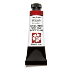 Daniel Smith akvarellfärg 15 ml Deep Scarlet