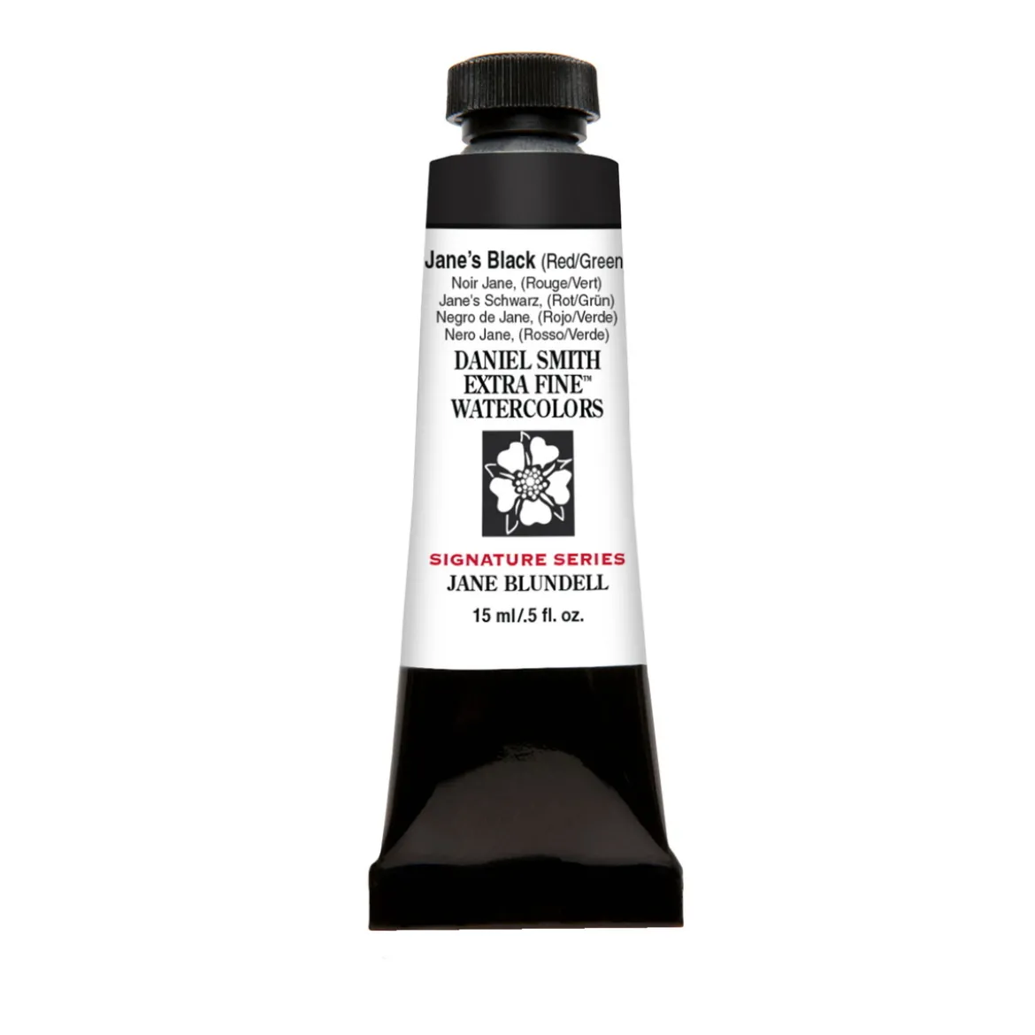 Daniel Smith akvarellfärg 15 ml Jane's Black (Red/Green)
