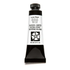 Daniel Smith akvarellfärg 15 ml Lunar Black