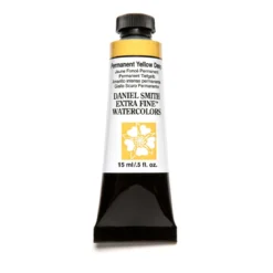 Daniel Smith akvarellfärg 15 ml Permanent Yellow Deep