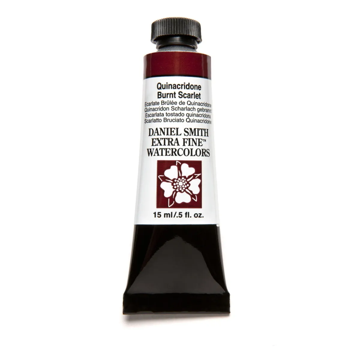 Daniel Smith akvarellfärg 15 ml Quinacridone Burnt Scarlet