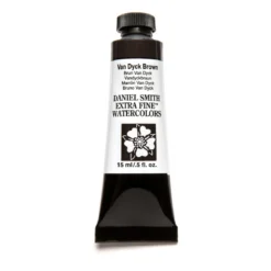 Daniel Smith akvarellfärg 15 ml Van Dyck Brown