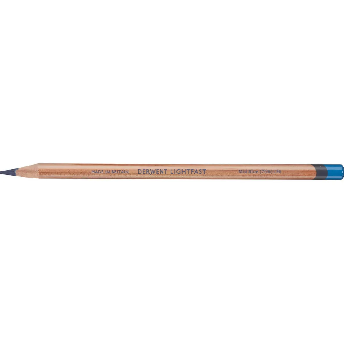 Derwent Lightfast färgpenna – Mid blue 70% (2)