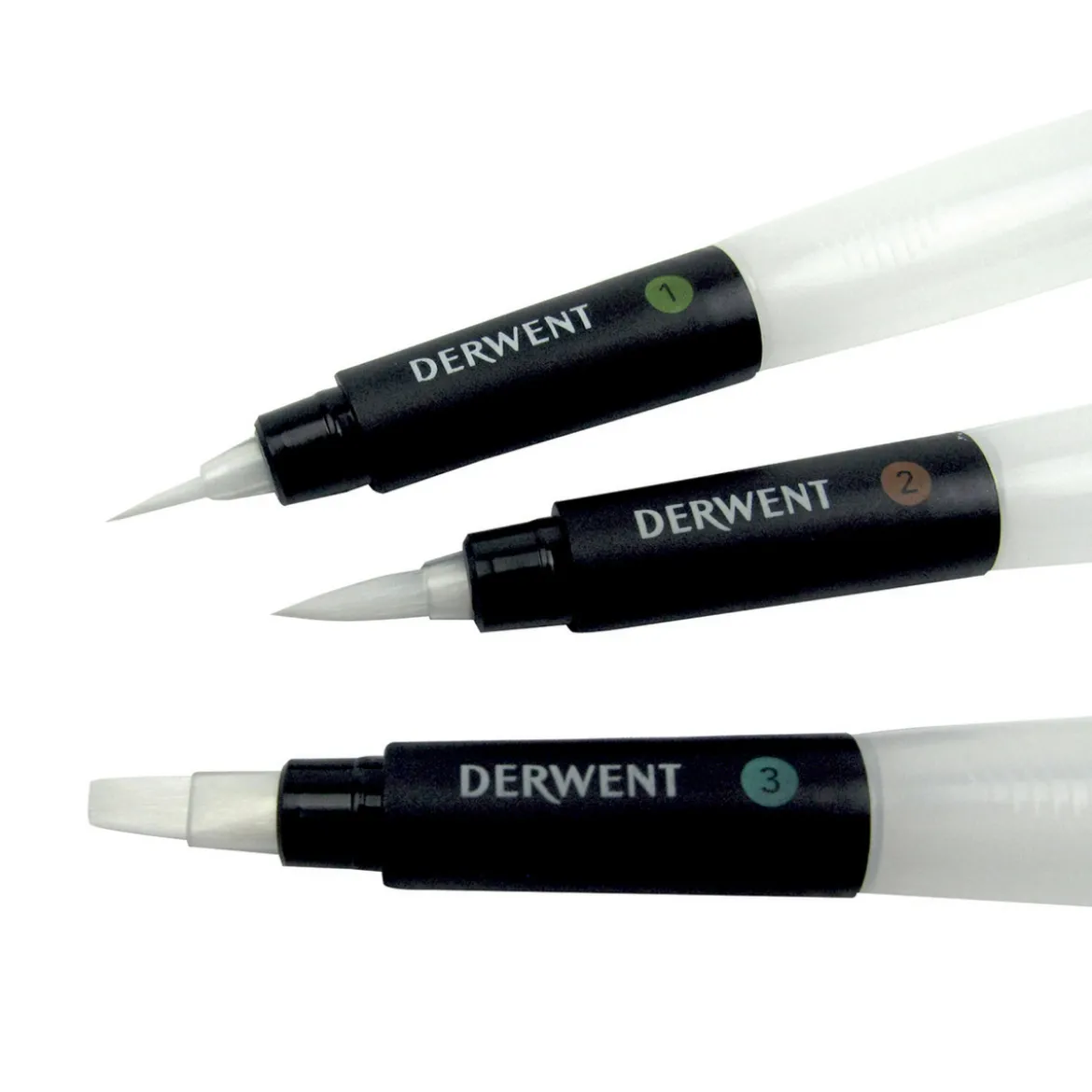 Derwent vattenpensel 3-pack