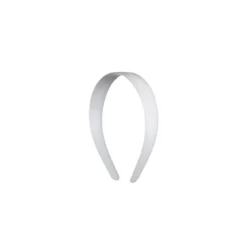 Diadem av plast 15 mm vit