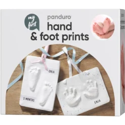 DIY-kit gjut handavtryck & fotavtryck, skapa ett minne för livet från baby-tiden