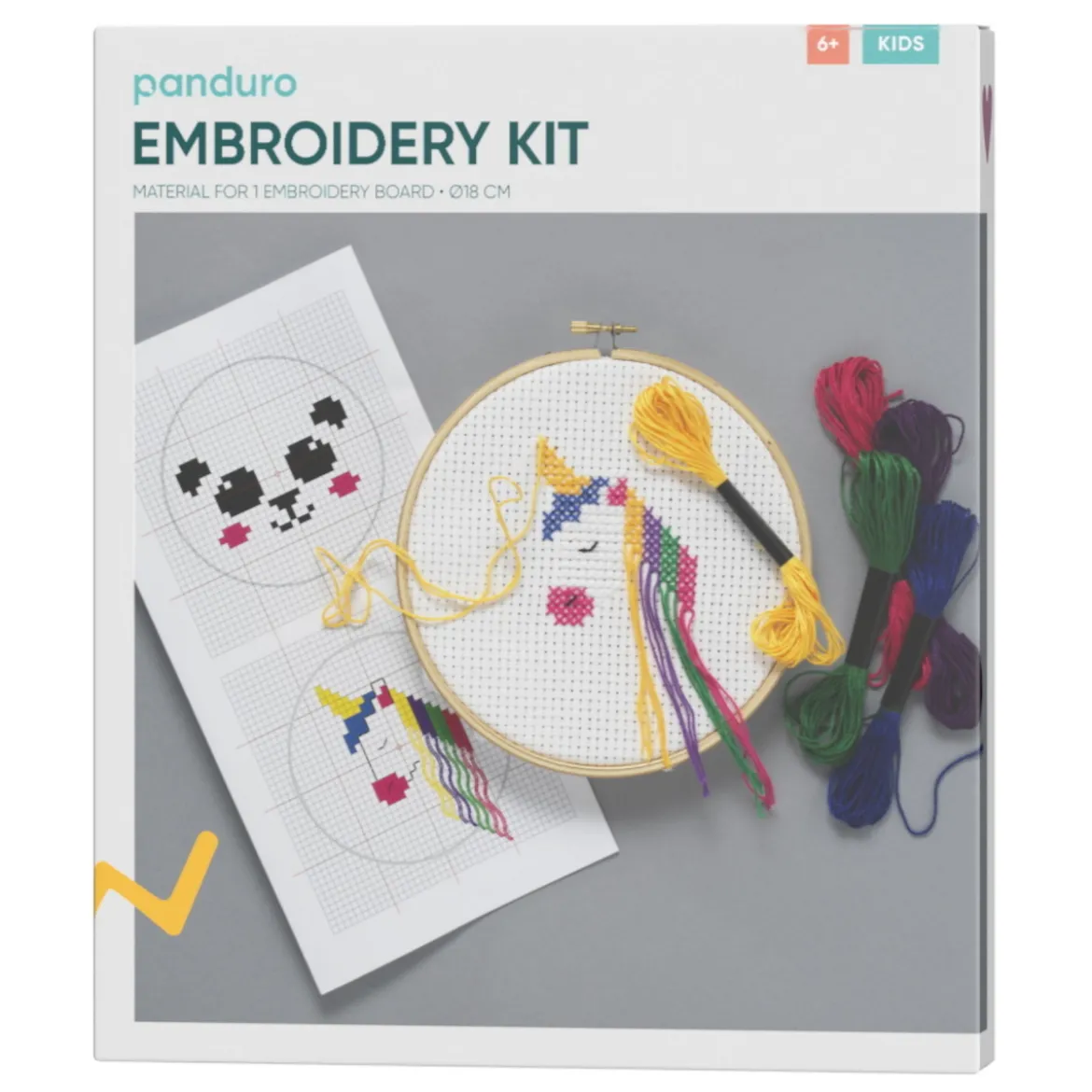 DIY-kit Mitt första broderi – att brodera är kul för alla åldrar!