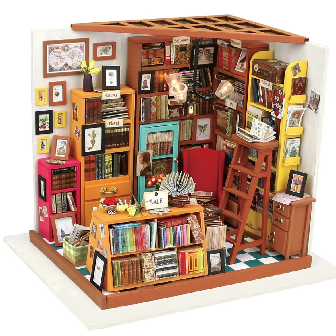 DIY Mini Sam's Study