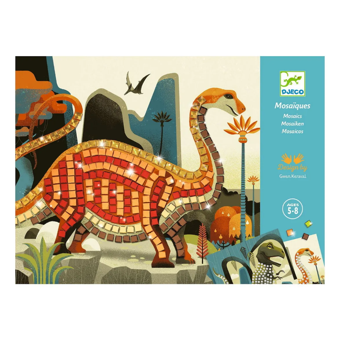 Djeco mosaic dinosaurs