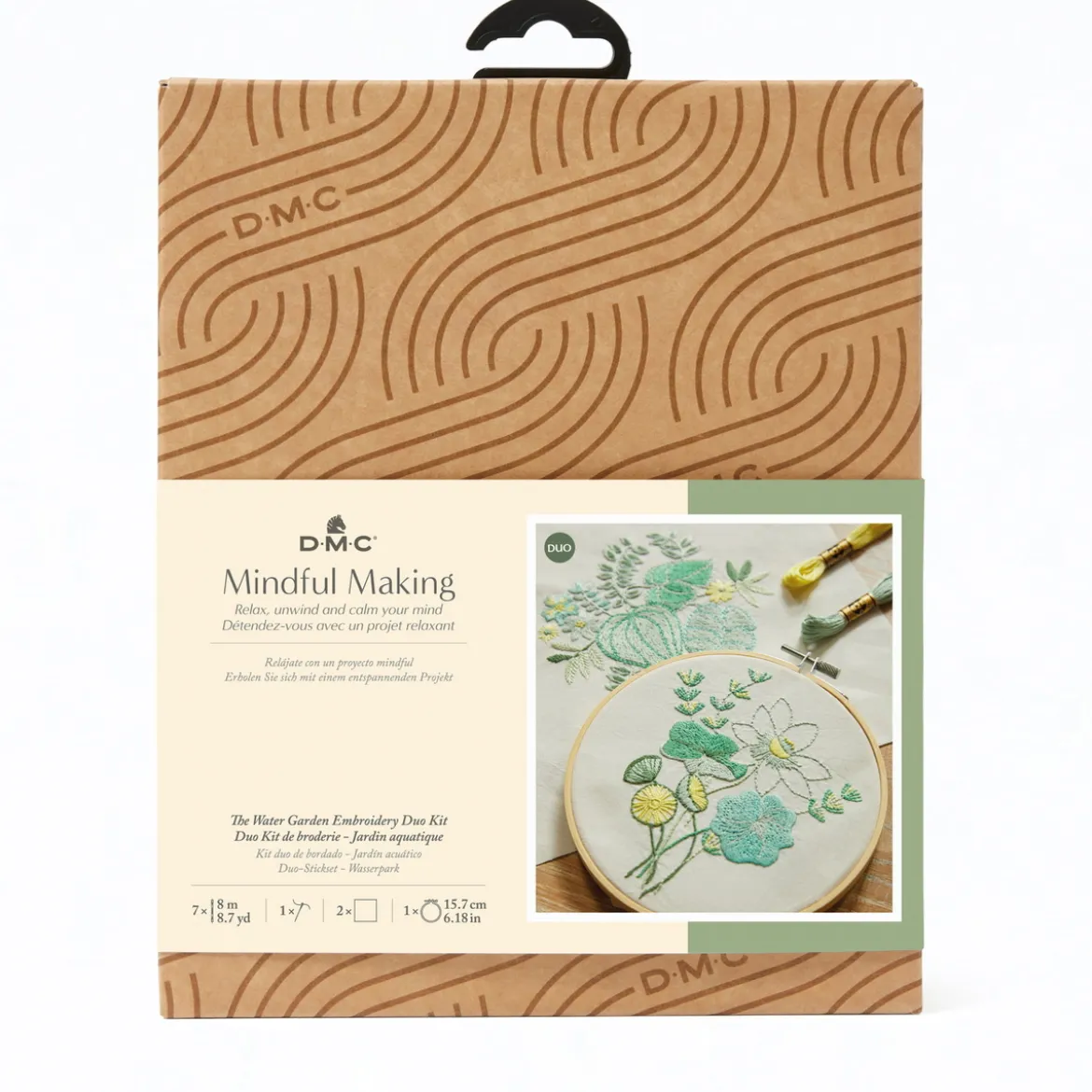 DMC Mindful making kit – brodera härliga vårblommor