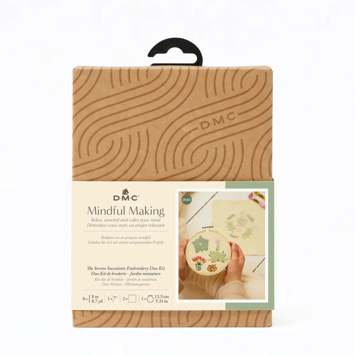 DMC Mindful making kit – brodera gårdsväxter