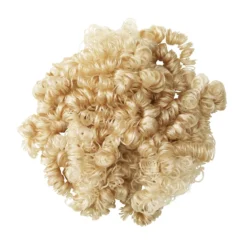 Dockhår lockigt blond 20 g