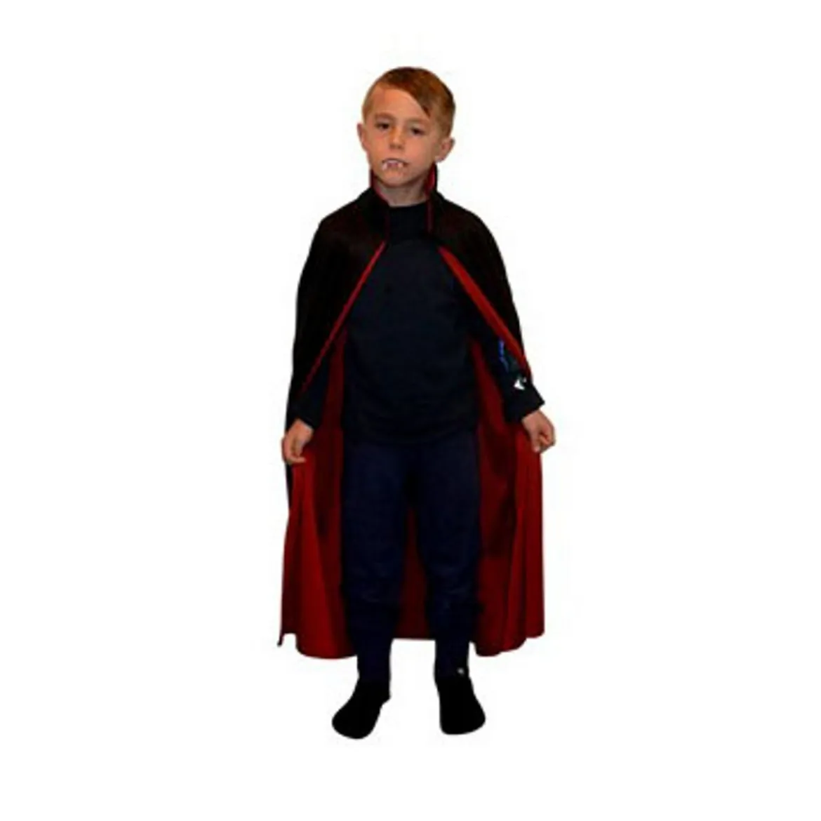 Dracula – cape för utklädnad till halloween och maskerad, från 6–8 år