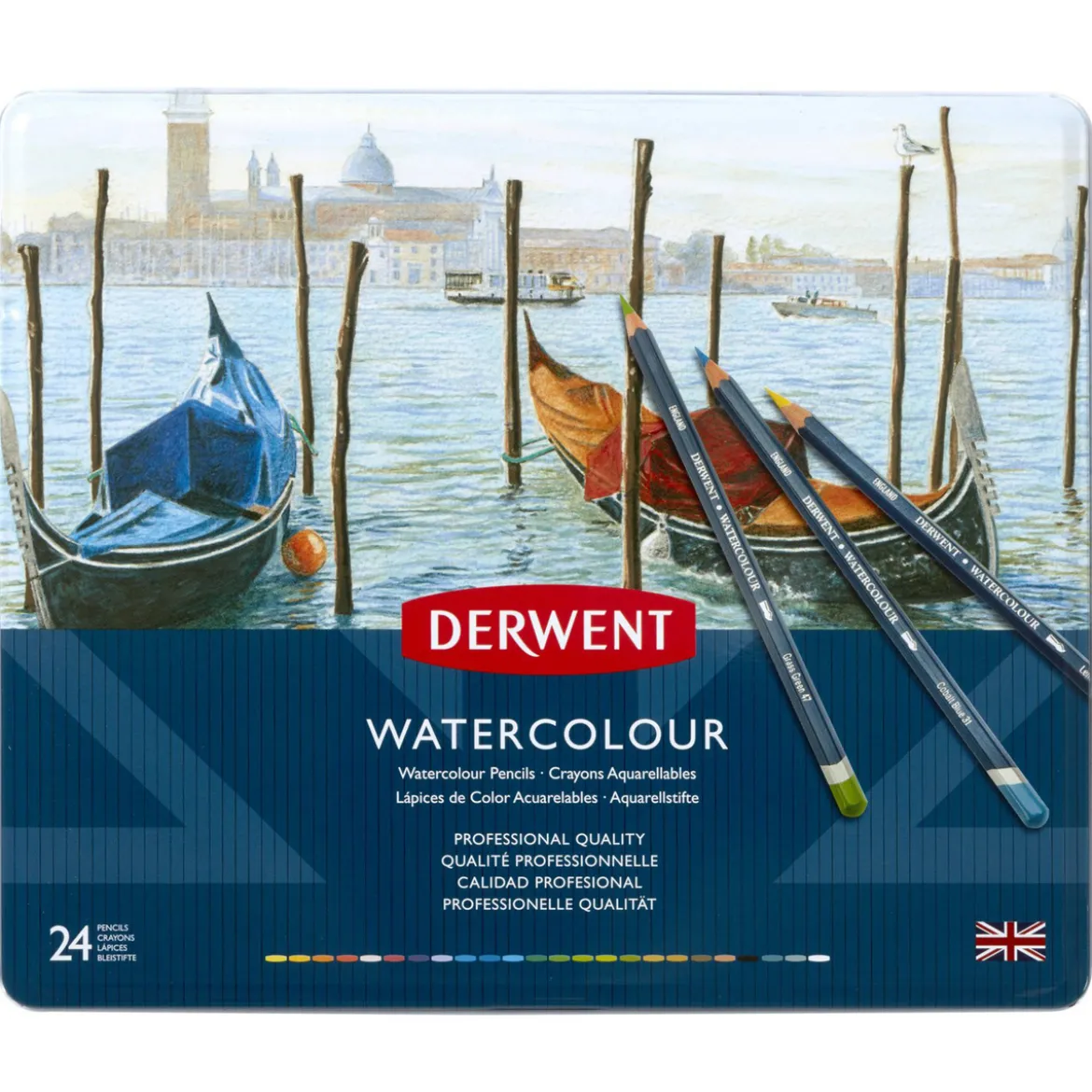 DW Akvarellpennor set 24 st
