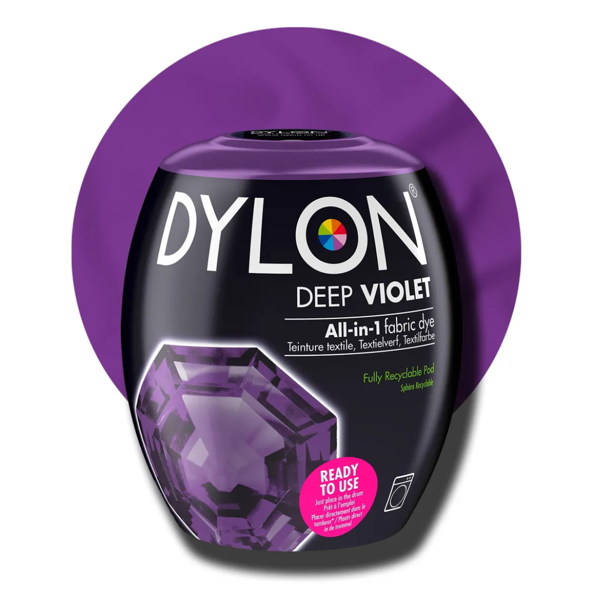 Dylon Pod All-in-1 textilfärg – Deep violet
