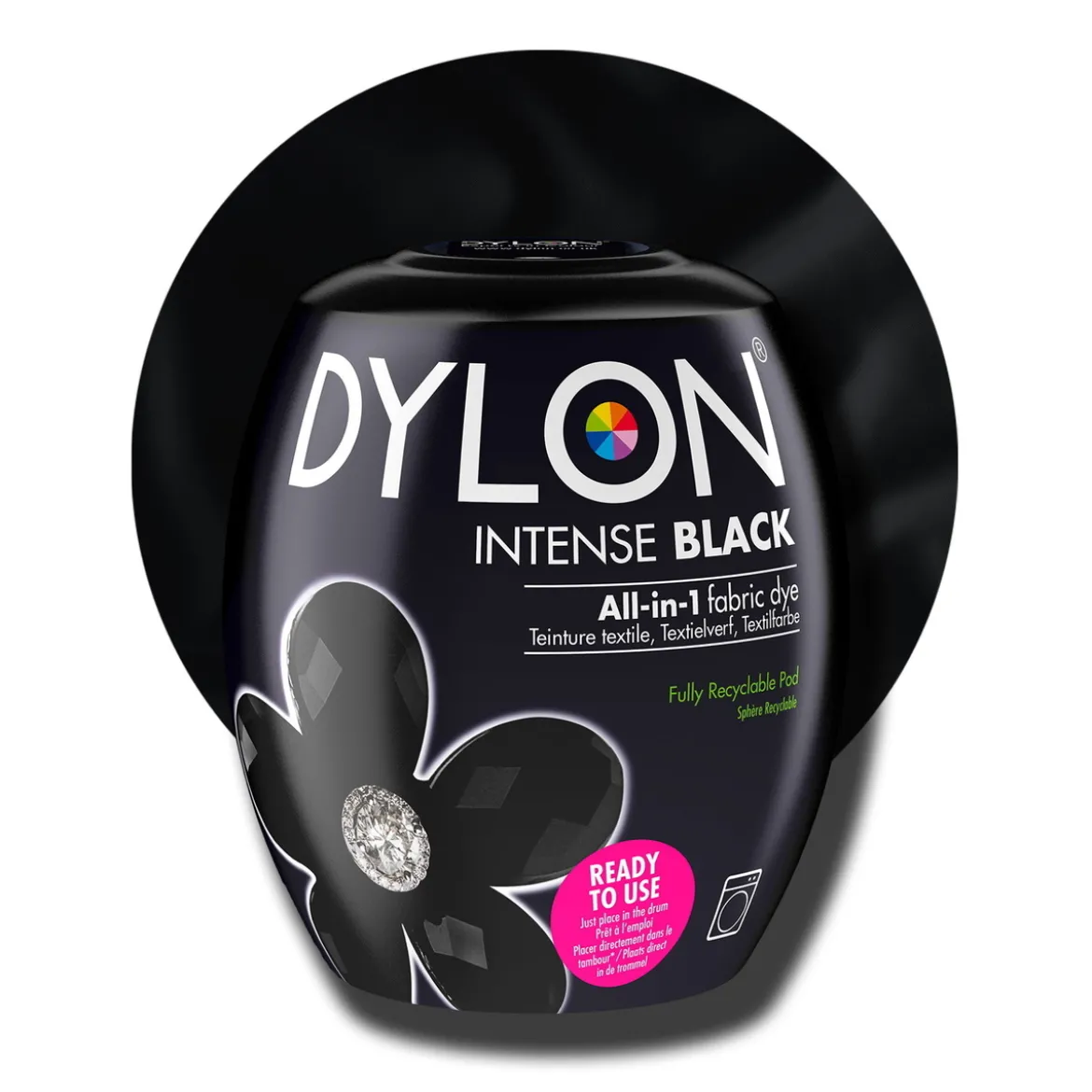 Dylon Pod All-in-1 textilfärg – Intense black
