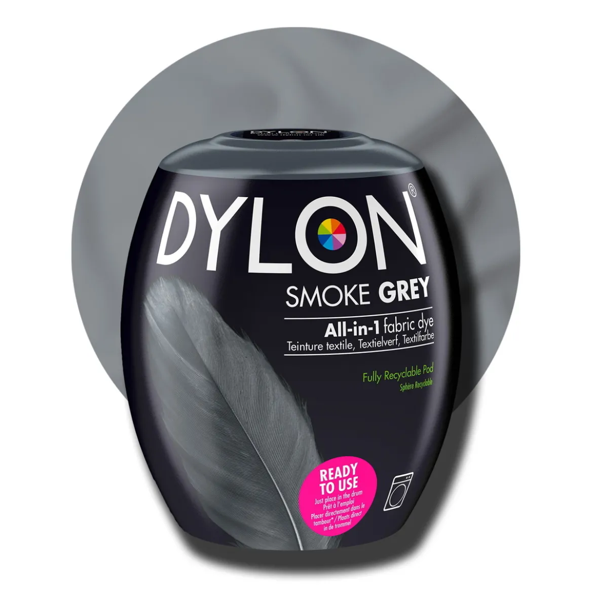 Dylon Pod All-in-1 textilfärg – Smoky grey