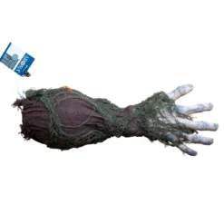 En 35 cm lång avhuggen arm som rör sig och dessutom gör otrevliga ljud!