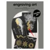 Engraving art Enchanting Gold – scratch art med 3 st. A4-ark, guldiga motiv