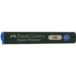 Faber-Castell blyertsstift refill – 0,7 mm HB. Innehåller 12 stift.