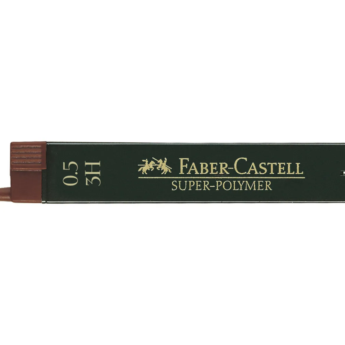 Faber-Castell blyertsstift refill – 0,5 mm 3H. Innehåller 12 stift.