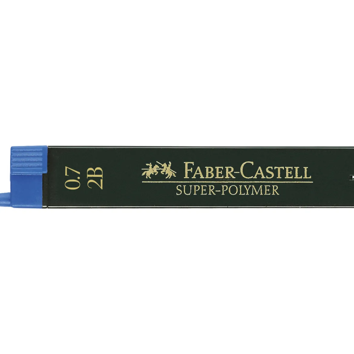 Faber-Castell blyertsstift refill – 0,7 mm 2B. Innehåller 12 stift.