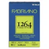 Fabriano ritblock, spiralbundet, F-1264 A3 (297×420 mm), 50 ark, 180 g/m²