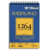 Fabriano spiralbundet skissblock F-1264 A5 (148×210 mm), 60 ark, 90 g/m²
