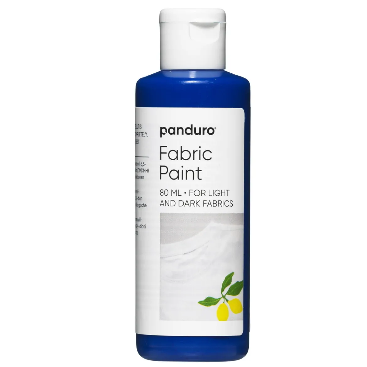 Fabric paint 80 ml – blå textilfärg för både ljust och mörkt tyg