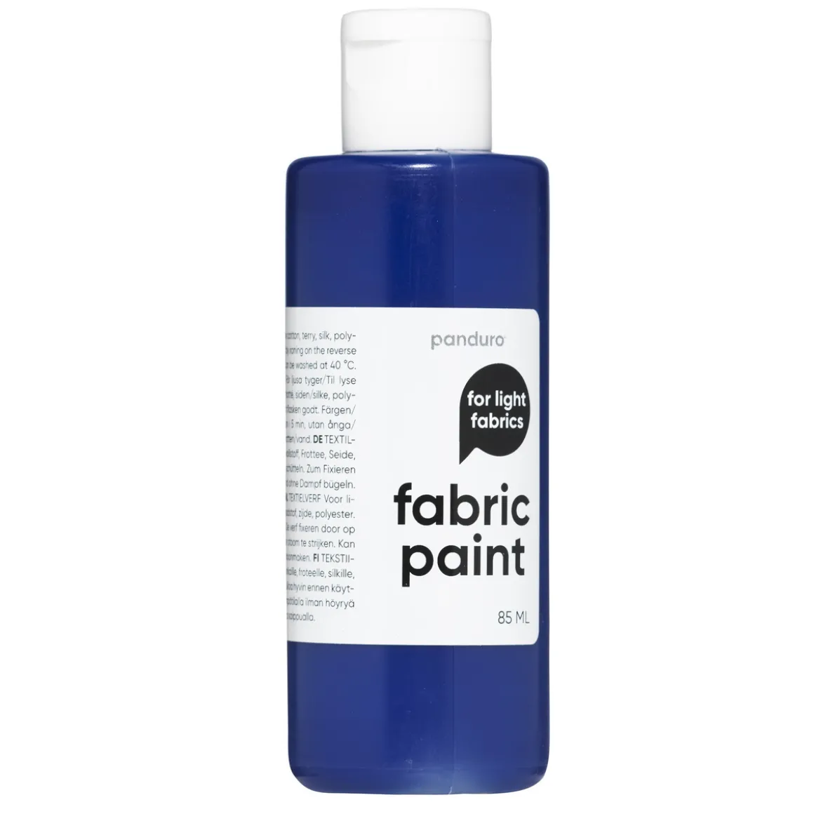 Fabric Paint 85 ml – blå textilfärg för ljust tyg