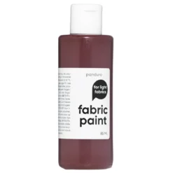 Fabric Paint 85 ml – brun textilfärg för ljust tyg