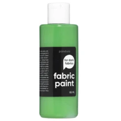 Fabric Paint 85 ml – grön täckande textilfärg för mörkt tyg