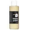Fabric Paint 85 ml – guldmetallic, täckande textilfärg för mörkt tyg