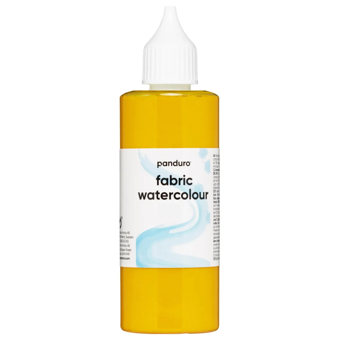 Fabric Watercolour 85 ml – gul textilfärg akvarell