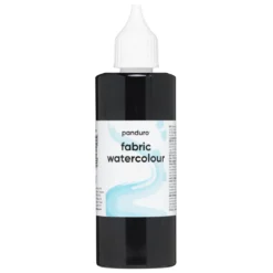 Fabric Watercolour 85 ml – svart textilfärg akvarell