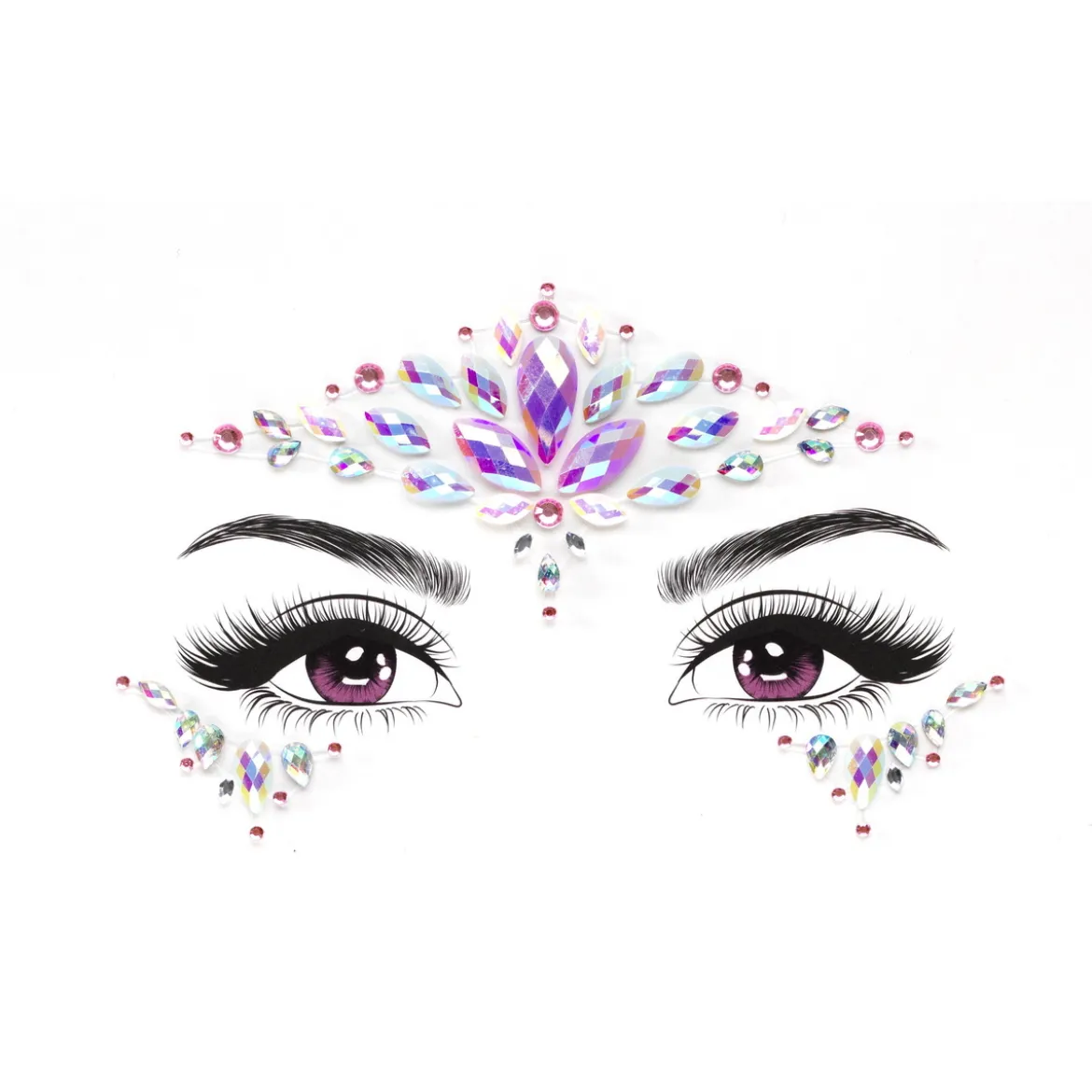 Face Jewels Fairytale Princess – ansiktssmycken som blir en sagoprinsessa!