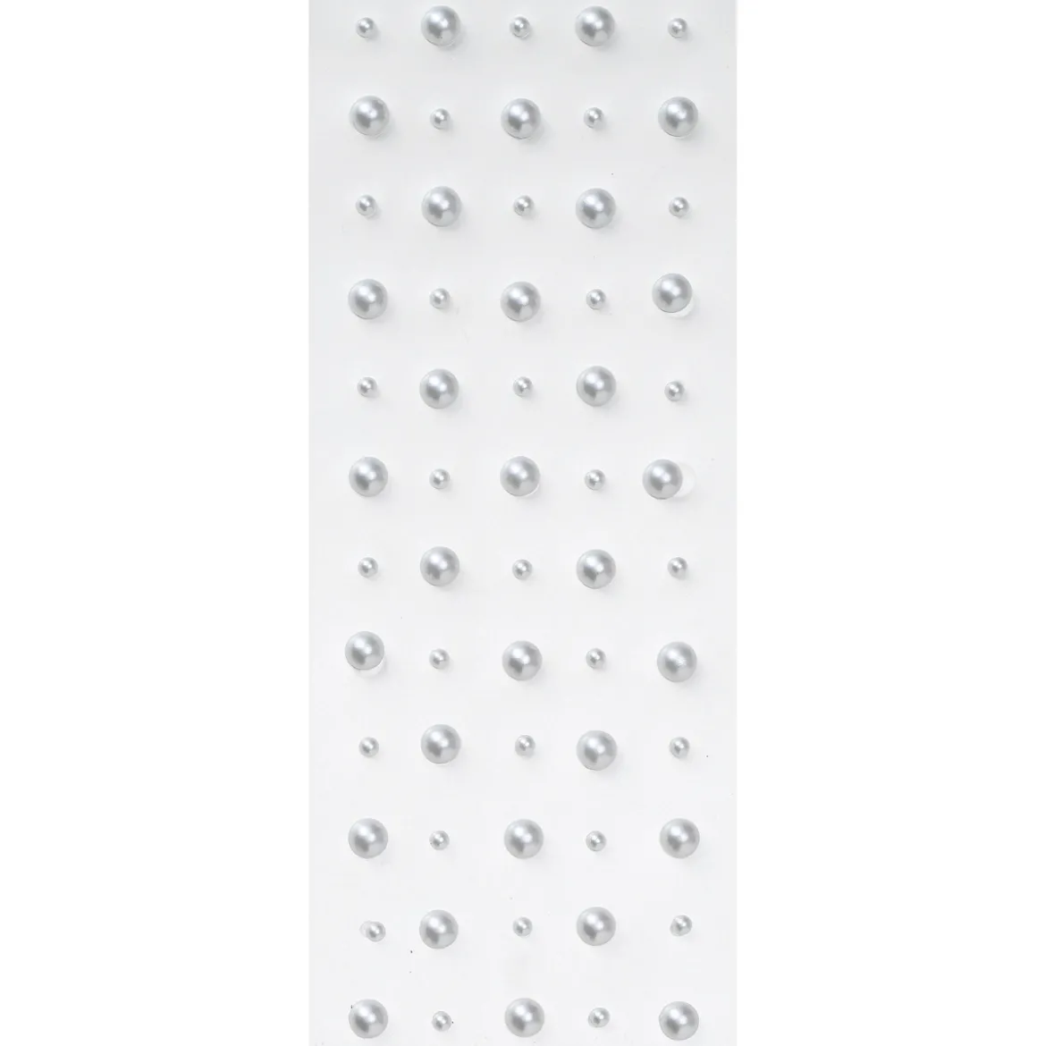 Face Jewels Pearl Dots – 60 pärlemorfärgade runda ansiktssmycken