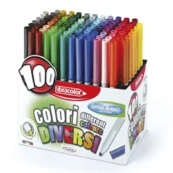 Fiberpennor set 100st