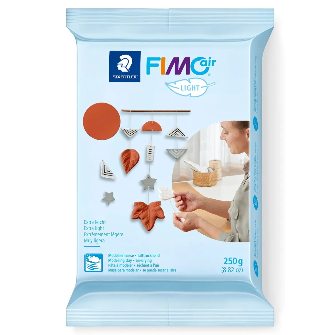 Fimo Air Light modellera 250 g – terracotta 76